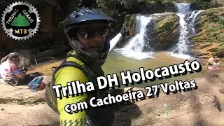 Trilha Holocausto até Cachoeira 27 Voltas . Honório Bicalho em Nova Lima