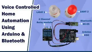 Voice Controlled Home Automation using Arduino