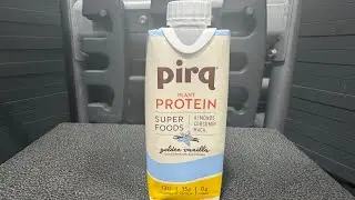 Pirq plant based protein/Golden Vanilla #veganfoodtastetest #pirq #plantprotein #vanillaprotein