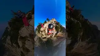 First flight on the suit