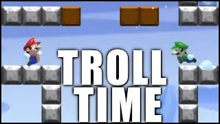 TROLL TIME | Mario Maker 2 | USER LEVELS in The Basement | Super Mario Maker 2 | Part 4