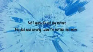 Save Myself - Ed Sheeran Lyrics
