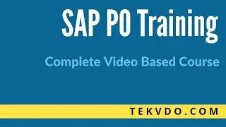 SAP PO Training - Complete Video Based Course - SAP PO (Process Orchestration)