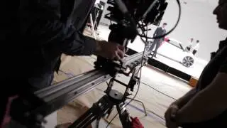 Matthews DC Slider with the Red EPIC for AUDI E-Tron