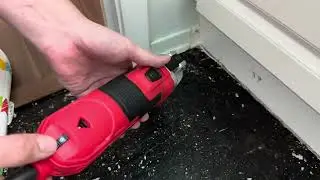 How To Trim Door Frames With An Oscillating MultiTool To Fit New Flooring