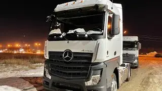 Как ездить на Мерседес Актрос