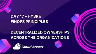 Day 17 - 100 Days of Cloud FinOps with Hybr® - Decentralized Ownerships across the Organizations