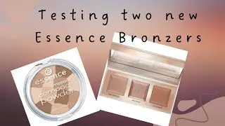 Essence Bronzers - Mosaic and Bronze My Way - First Time Trying Out!