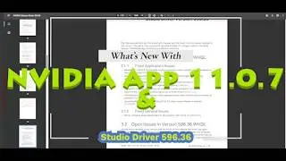 What's new with NVIDIA App with Studio Driver 