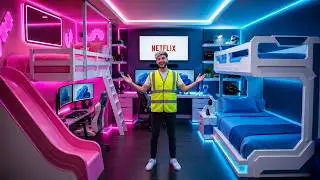 Boys VS Girls - Who Can Build The Best Bedroom?