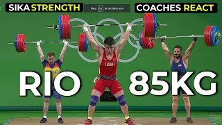 Weightlifting Coaches React - 85kg 2016 Rio