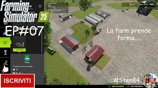 Farming Simulator 25 ita EP#07 SERRA FUNGHI E ALLEVAMENTO GALLINE map Riverband springs #fs25