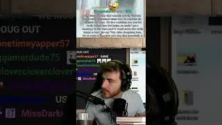 DougDoug ''helps'' a grieving chatter