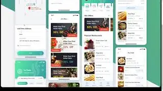 Delmer - Food Delivery Mobile App Figma UI Template 14 dish