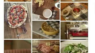 Web design and photography para restaurante italiano