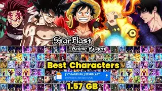 Starblast Anime Crossover Mugen Best Characters Android