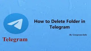 How to Delete Folder in Telegram