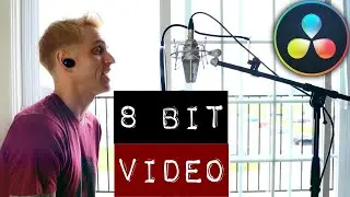 Color Grading 8 bit Video - DaVinci Resolve 16 Tutorial