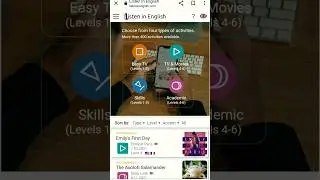 PRACTICE YOUR ENGLISH via watching/listening