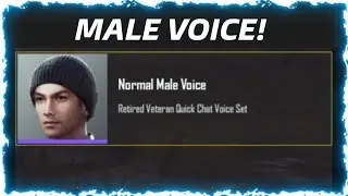 MALE VOICE! - QUICK Chat | PUBG MOBILE - BlueFox