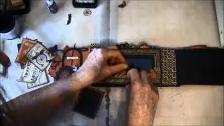 Envelope Mini album tutorial with Steampunk Spells collection part 5
