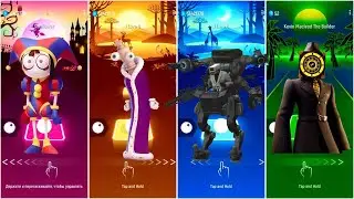 LadyBug Miraculous vs Tikki vs Hawk Moth vs Cat Noir Tiles Hop EDM RUSH