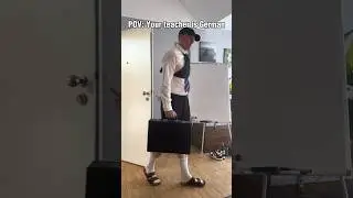 POV: Your teacher is German 🇩🇪👨🏼‍🏫