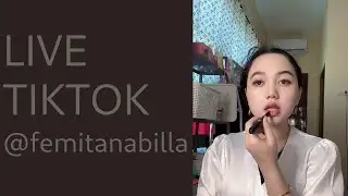 live tiktok @femitanabilla 12/07/2023 