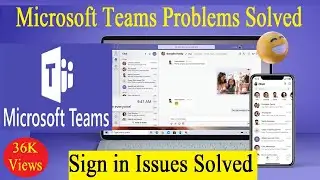 Microsoft Teams Sign in Problems Solved |How to fix Microsoft Teams Error | Info Hub
