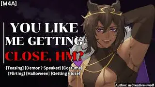 Picking Your Halloween Costume With A Flirty Demon [M4A] [Flirting] [Demon? Speaker] [Halloween]