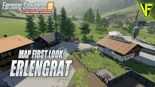 Erlengrat | Farming Simulator 19 Alpine Farming DLC Map 1st Look