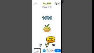Brain Out Walkthrough Level 184 Press 1000