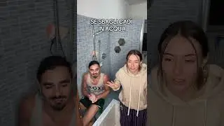 SE SBAGLI CADI IN ACQUA 🚿 💦 