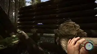 Баг в Sons Of The Forest (Дюпаенм бревна)