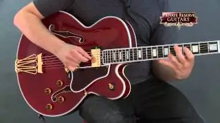 Gibson Custom Byrdland Venetian Hollowbody Electric Guitar Wine Red