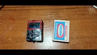 игровая приставка с размером с спичечный коробок🤯