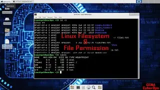 CCNA CYBERSECURITY OPERATIONS LAB | Navigating the Linux Filesystem and Permission Settings