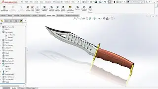 Solidworks Tutorial: Knife in the Solidworks