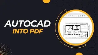 Autocad 2024 Quick save in PDF with correct scale #autocad #design #civilengineering