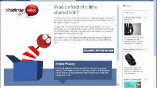 Facebook app BitDefender safego