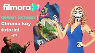 Filmora 10 Green Screen | Chroma key tutorial