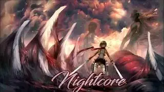 Shingeki no Kyojin- Shinzou wo Sasageyo / Nightcore /
