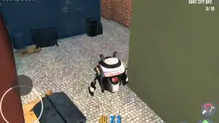 [Goat Simulator] Robot goat on goat bay moon version