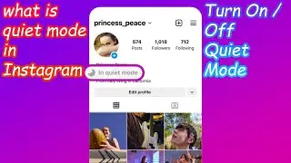 What is quiet mode on Instagram quiet mode instagram not showing instagram quiet mode turn on