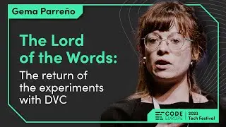 Gema Parreño (@Izertis)  - "The Lord of the Words" at the Code Europe 2023 Tech Festival in Krakow