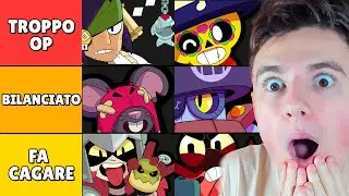 VALUTIAMO I MIGLIORI E PEGGIORI BRAWLER di BRAWL STARS!!! Tier List