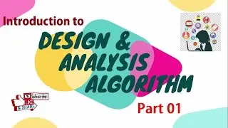Introduction | Design and analysis of algorithm | Part 01
