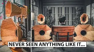 WOW! Not your Ordinary HiFi Speaker. HORN-LOADED OPEN BAFFLE Speaker System