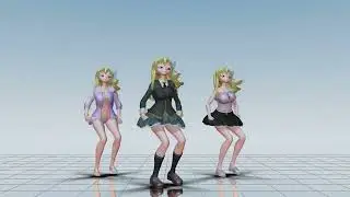 [MMD] NewJeans (뉴진스) 'ASAP' - Sena Kashiwazaki Outfits Test