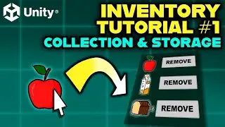 Unity Inventory Tutorial Part 1: Collection & Storage